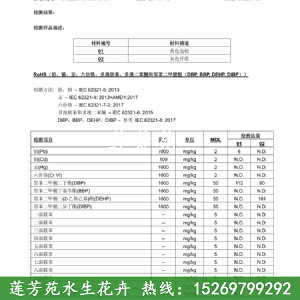 聚酯浮動濕地檢測報告第2頁